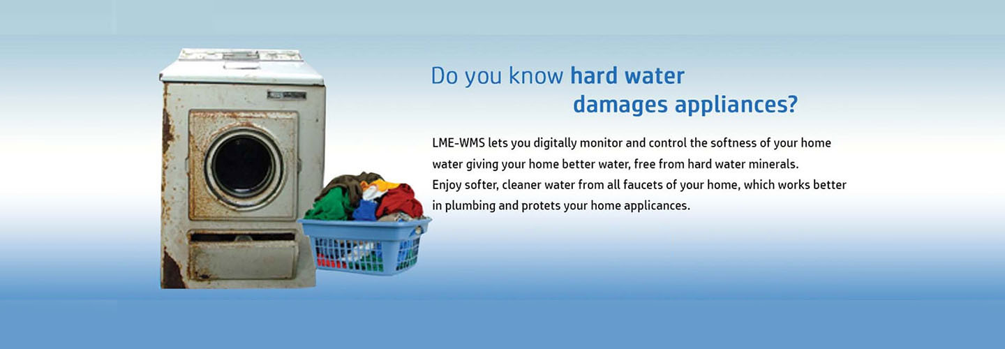 hard water damages appliances free from hard water minerals.